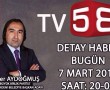 Ömer Aydoğmuş TV58 de Bu Akşam